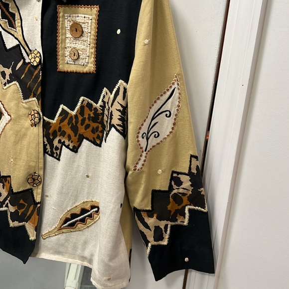 Safari Jacket Size Medium, New - Picture 6 of 12